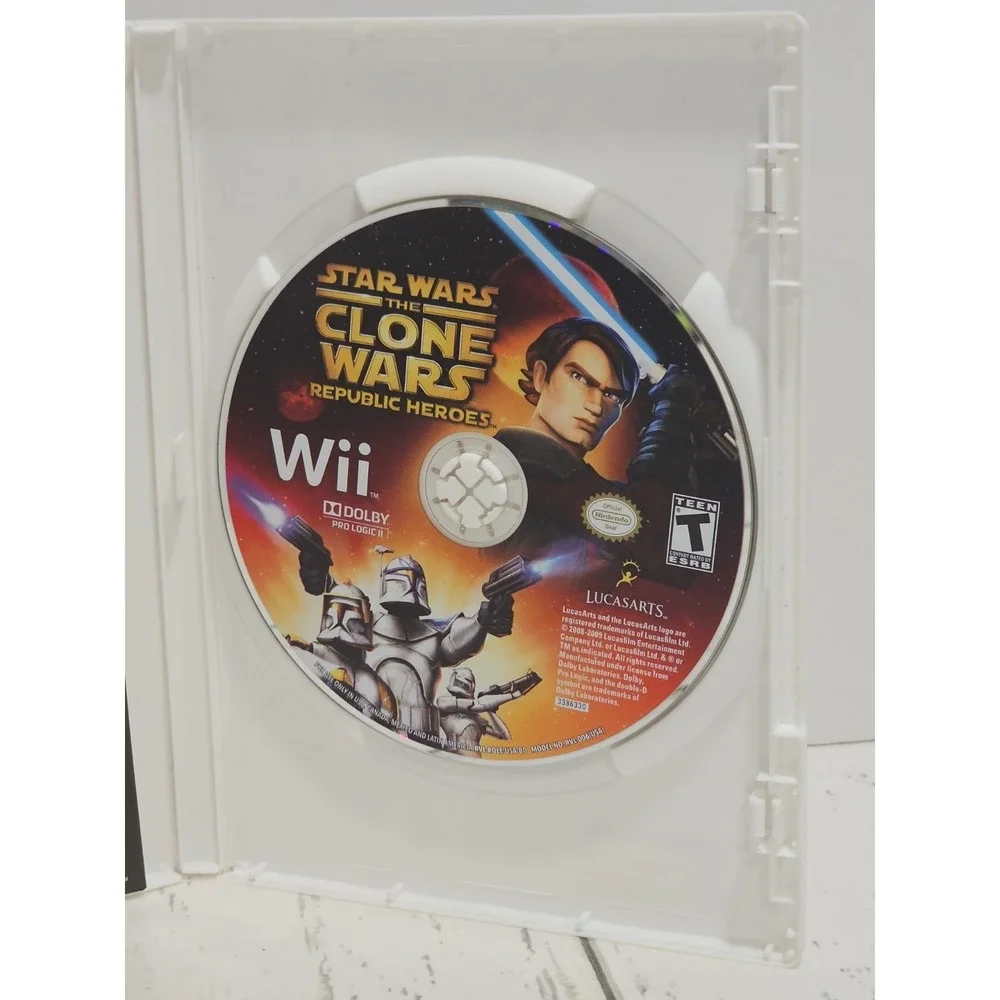 Star Wars the Clone Wars Republic Heroes - Nintendo Wii